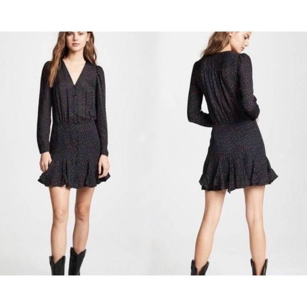 VERONICA BEARD Riggins Silk Dress in Black